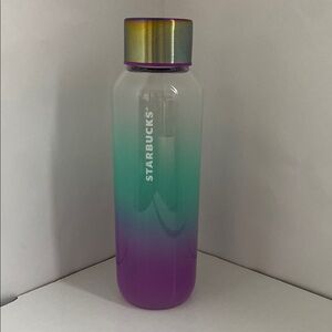 Starbucks Purple and Green Ombre Bottle